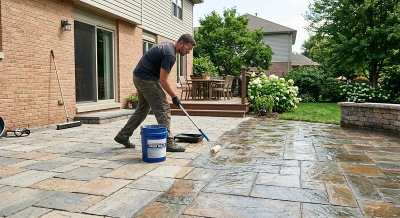 Concrete Patio Sealing in Gig Harbor, WA