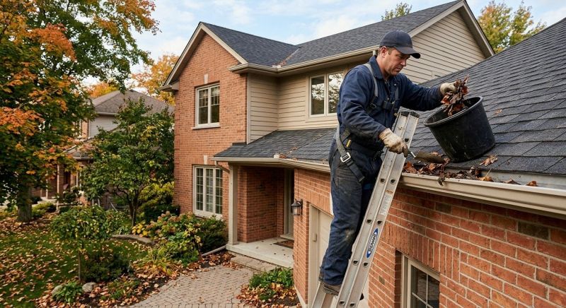Gutter Pine Needle Removal in Fredericksburg, VA