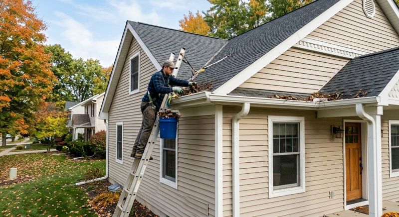 Rain Gutter Clearing in Frederick, MD