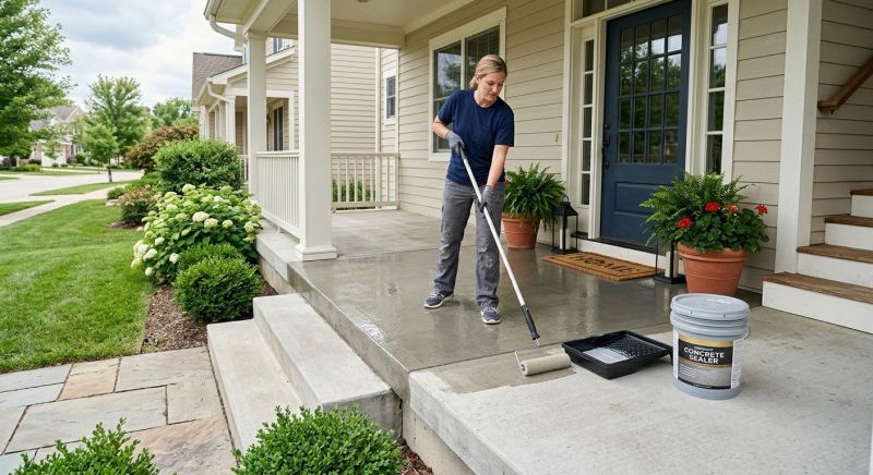 Stamped Concrete Sealing in Kitsap County, WA